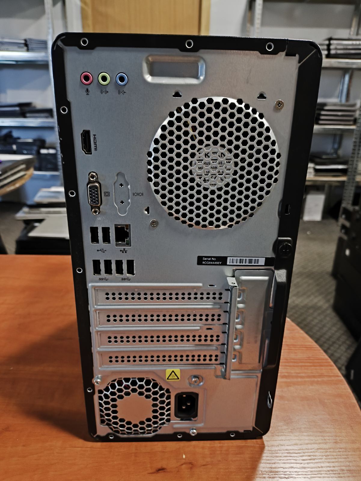 HP Pavilion Desktop 590-p0xxx 5 2400G 8GB 256GB SSD Windows nesurašyta, HDMI, VGA Jungtys - Image 2
