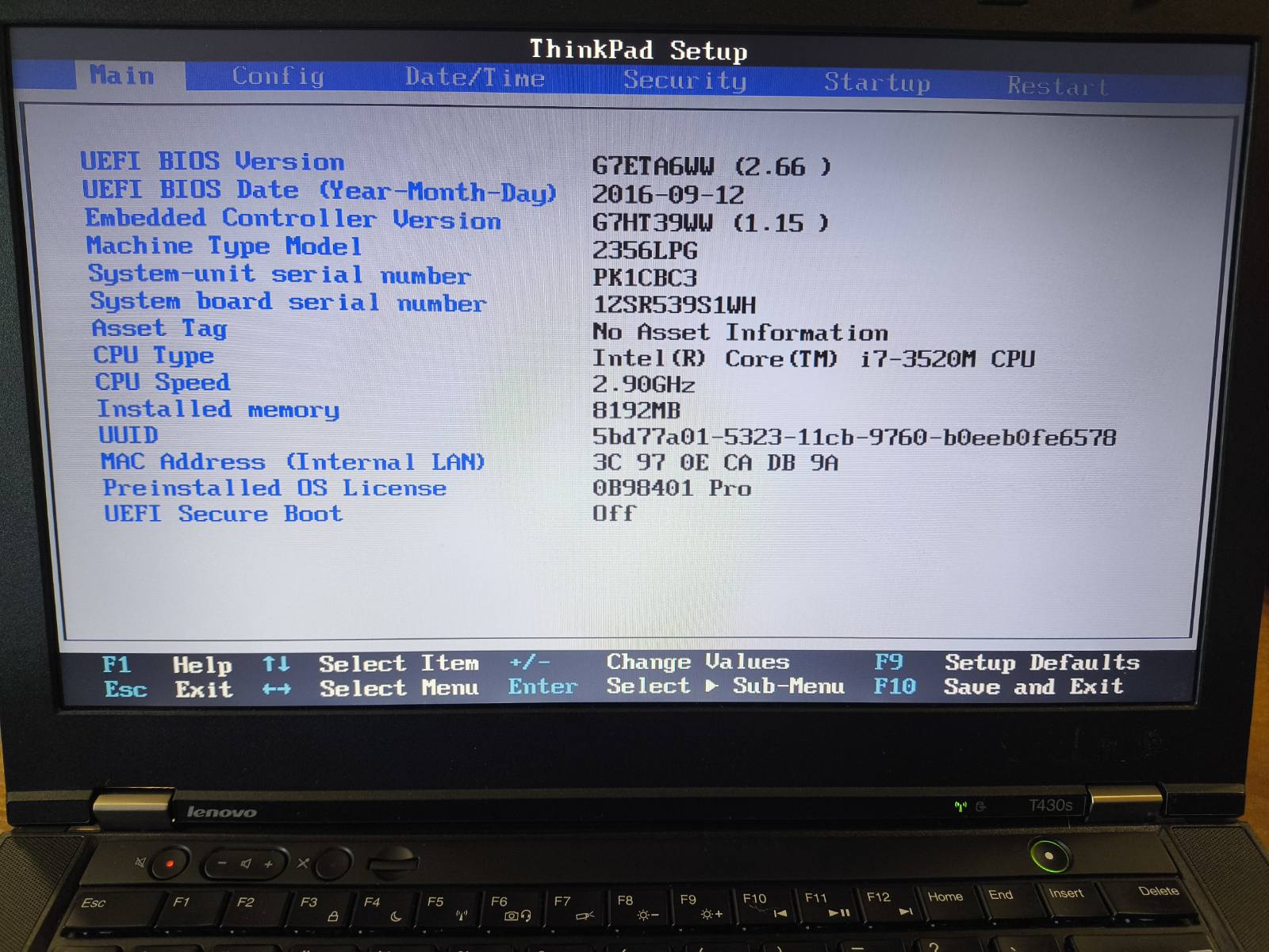 Lenovo Thinkpad T430S 14.0 HD+ i7-3520M 8GB 240GB SSD, 0% Nvidia Quadro NVS 5200M su korpuso defektu nedideliu - Image 5