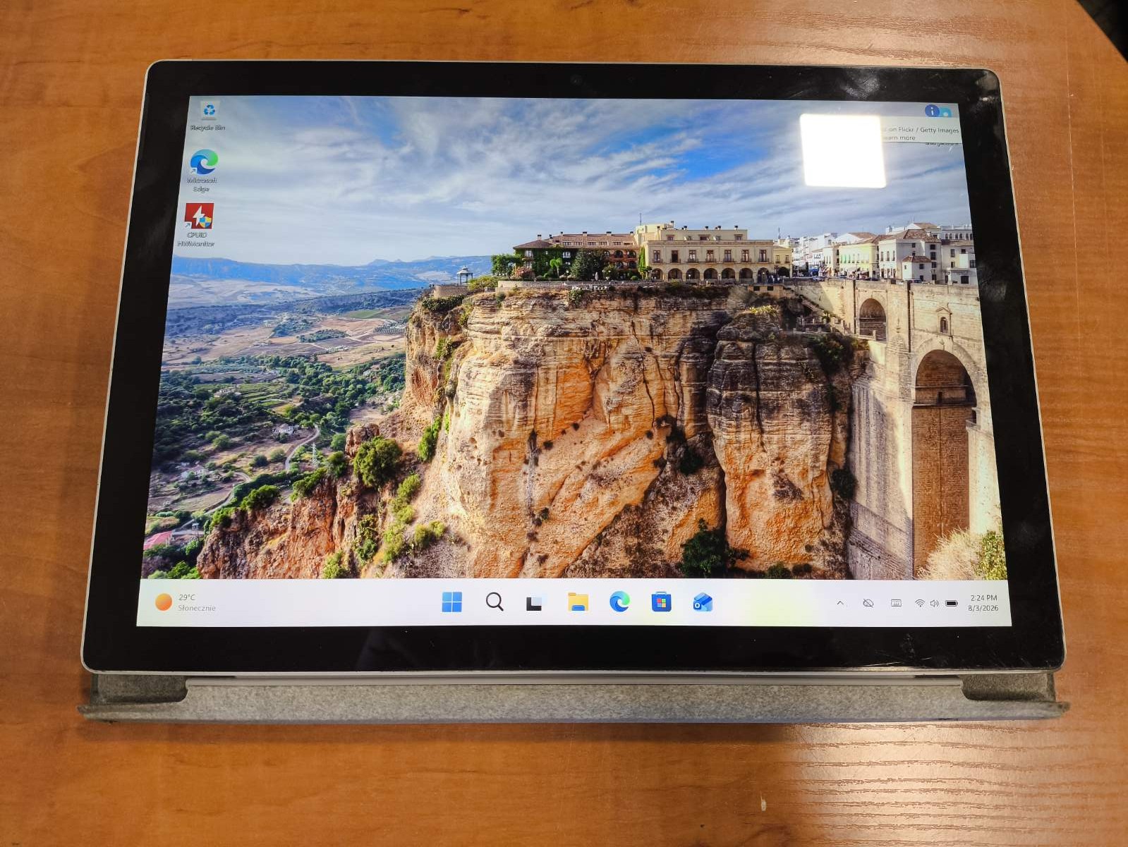 Microsfot Surface 5 Pro 12.3 2736*1824 IPS Touch - i5-7300U 8GB 256GB 36% su USA klaviatūra - Image 2