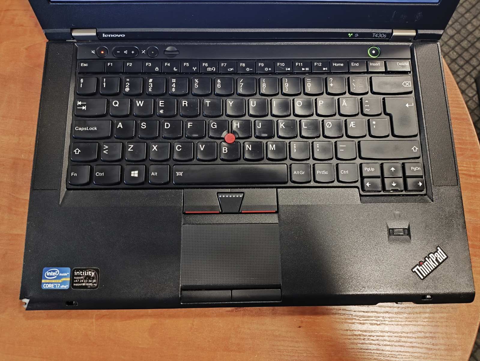 Lenovo Thinkpad T430S 14.0 HD+ i7-3520M 8GB 240GB SSD, 0% Nvidia Quadro NVS 5200M su korpuso defektu nedideliu - Image 2