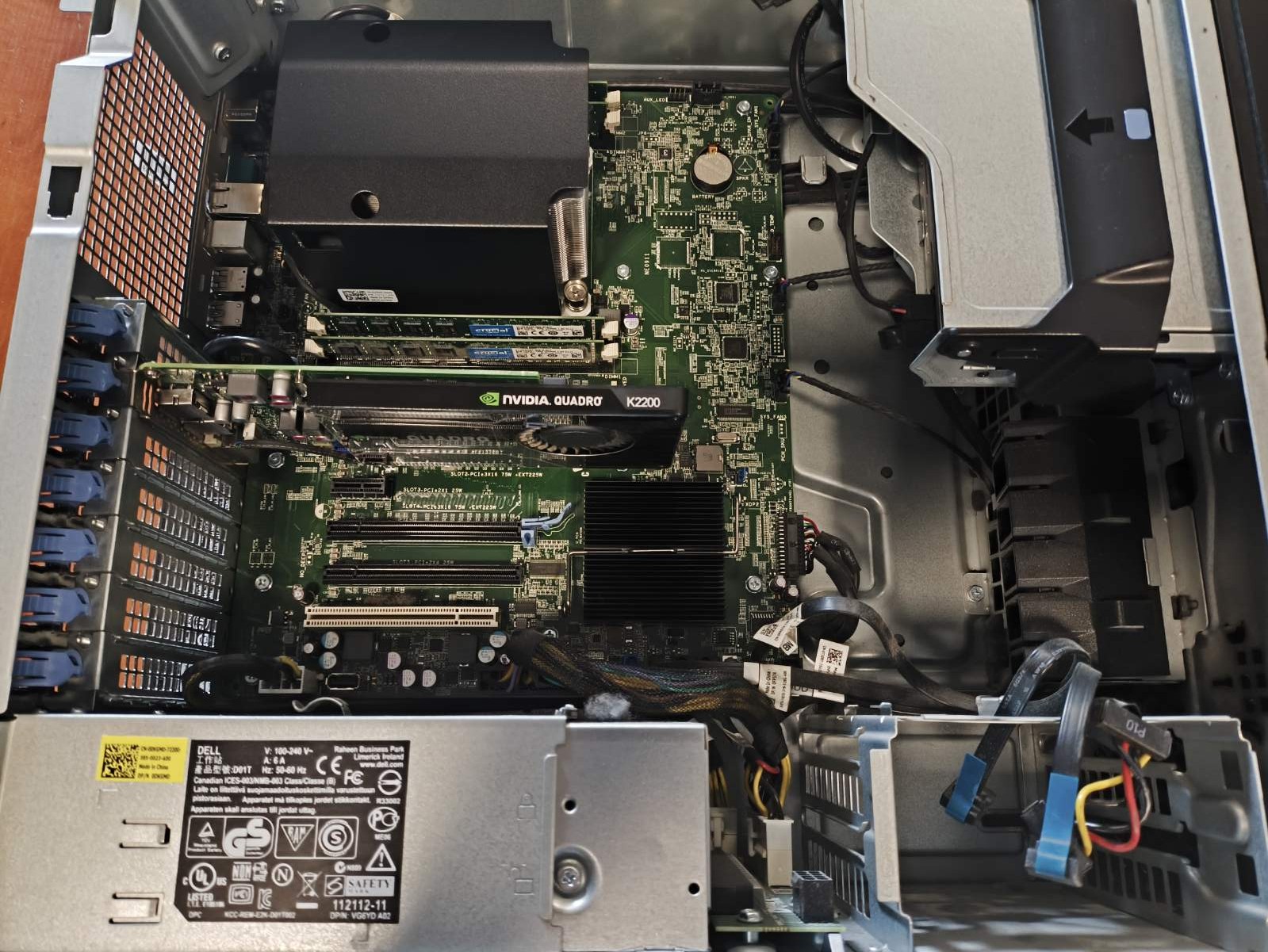 Dell Precision Tower T3600 Xeon E5-1620 32GB 0GB SSD Nvidia Quadro K2200 4GB - Image 2