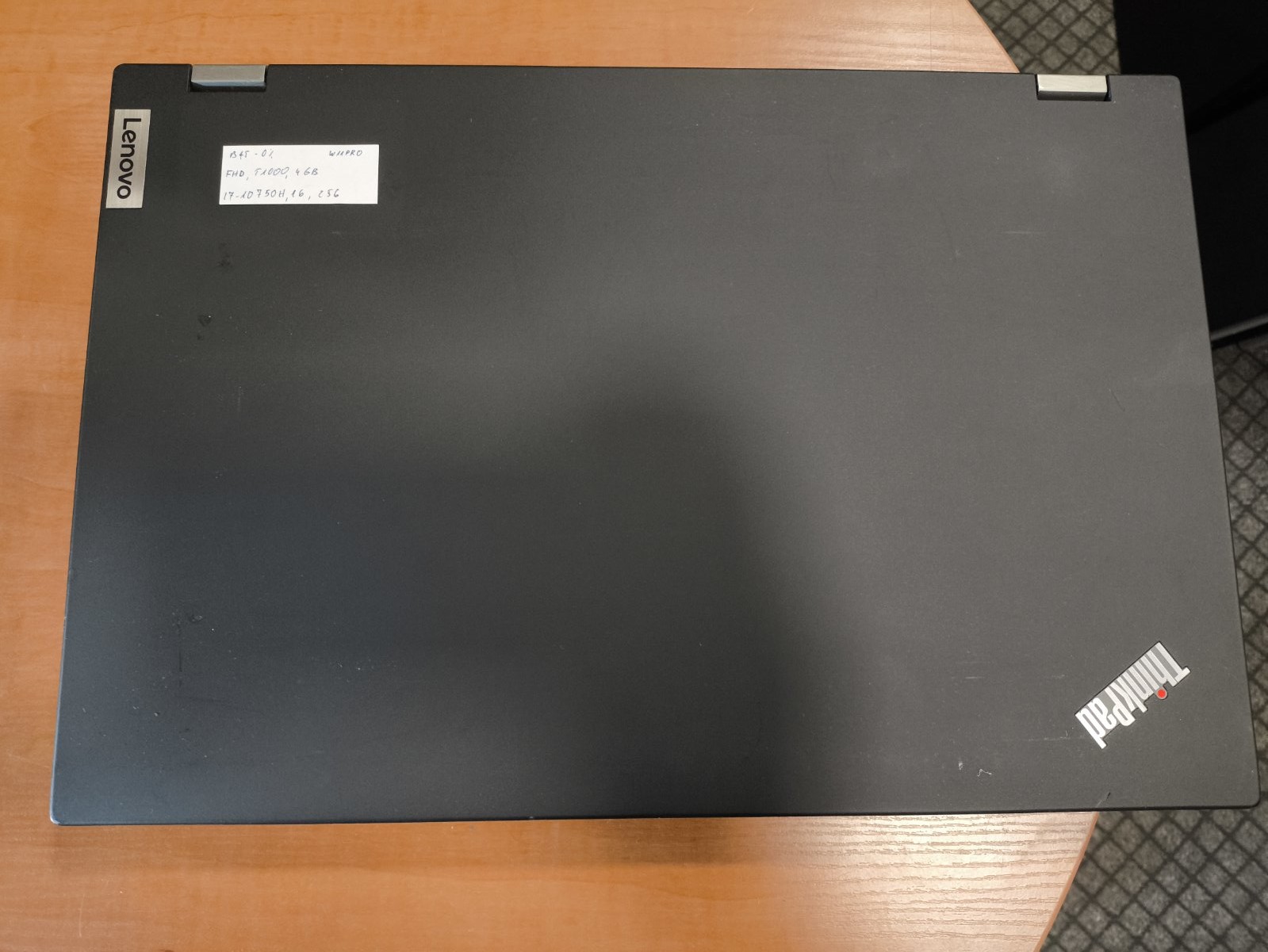 Lenovo ThinkPad P15 Gen 1 15.6" FHD IPS 60Hz i7-10750H 16GB 256GB SSD Nvidia Quadro T1000 4GB, 0% - Image 3