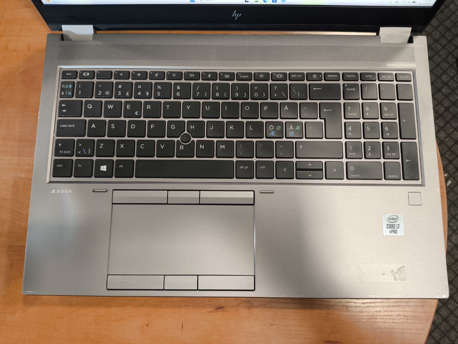 HP ZBook Fury 15 G7 15.6 FHD IPS i7-10850H 32GB 1TB SSD Nvidia Quadro T2000 4GB Max-Q 28% - Image 2
