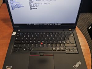 Lenovo Thinkpad T495 14.0 FHD IPS, Ryzen 3 Pro 3300U 8GB 256GB SSD 26% 1vnt Type C Neveikiantis