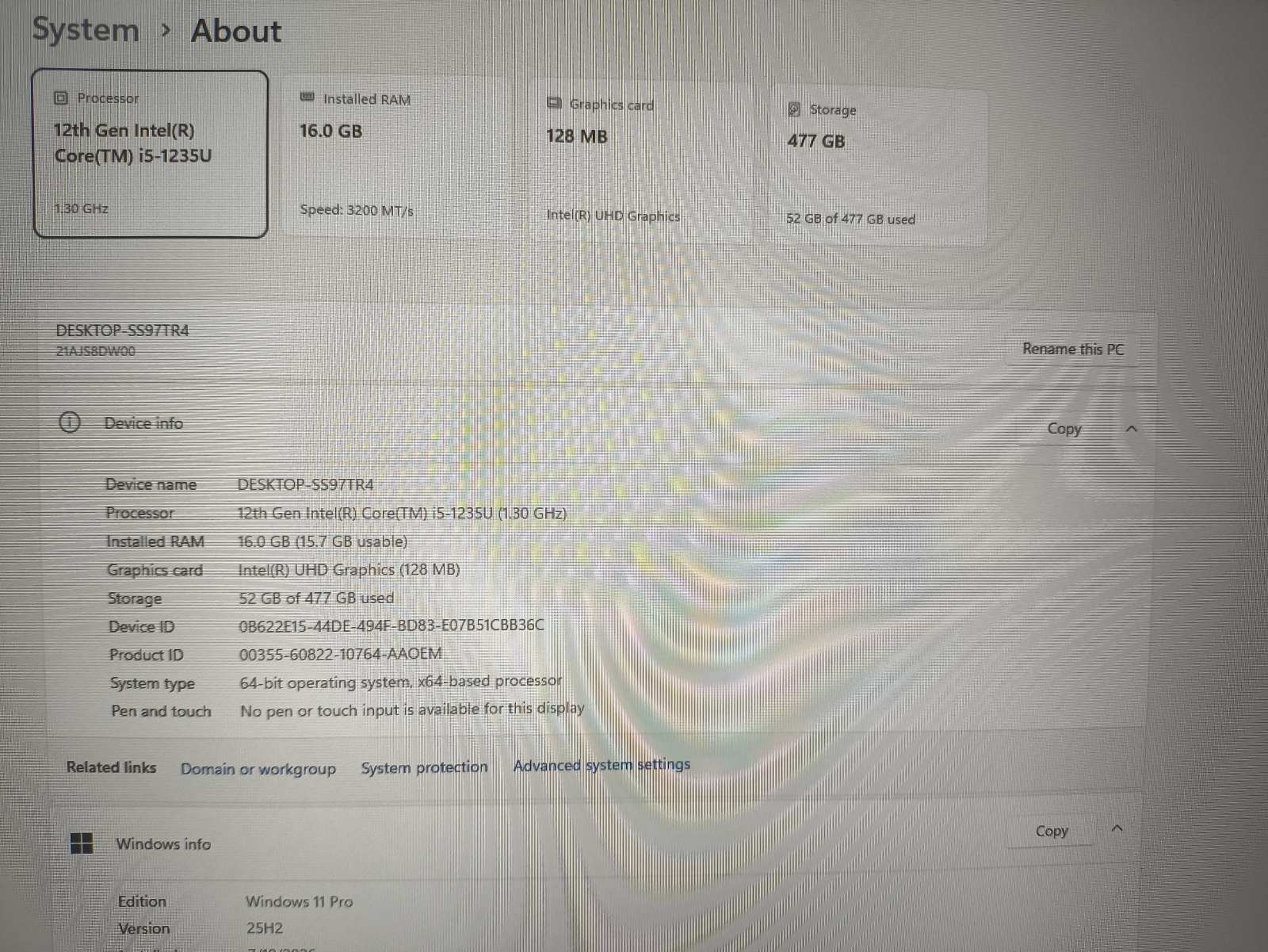 ThinkPad T14 Gen3 14.0 Fhd Ips i5-1235u 16gb 512gb 1% - Image 4