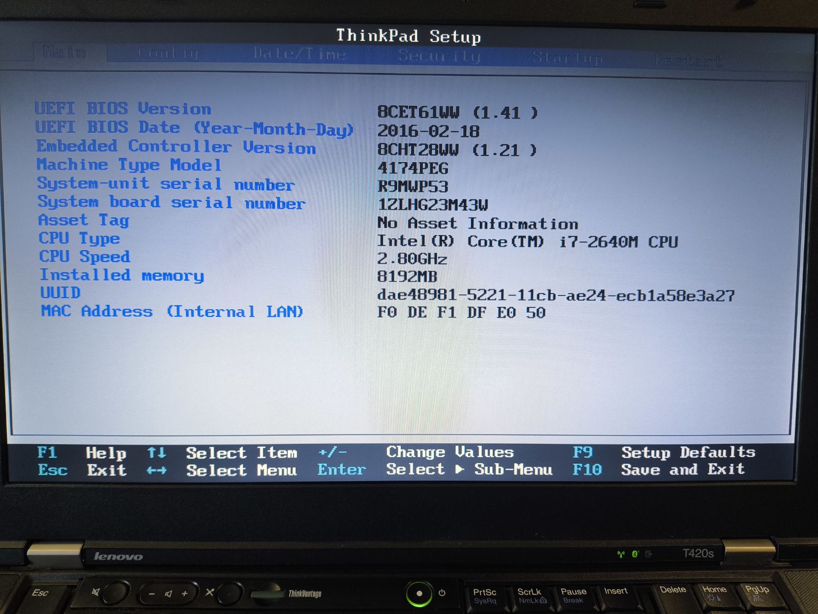 Lenovo Thinkpad T420S 14.0 HD+ i7-2640M 8GB 160GB SSD, 24% Nvidia Quadro NVS 4200M - Image 4