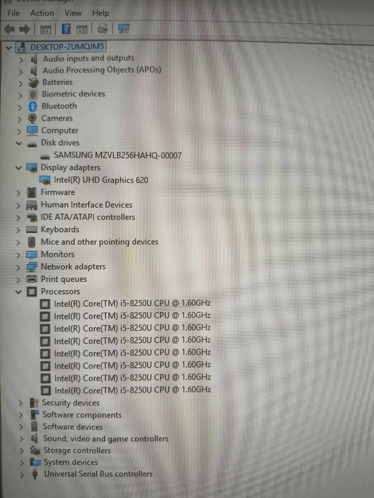 Fujitsu lifeBook E449 14.0 Fhd Ips i5-8250u 8gb 256gb SSD 47% - Image 5