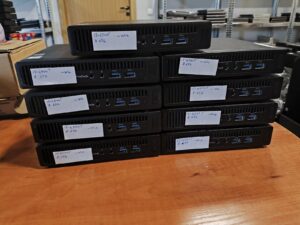1vnt HP ProDesk 400 G2 Mini PC i5-6500T 8GB 256GB SSD Display port 1vnt, ir VGA 1vnt, Com port 1vnt