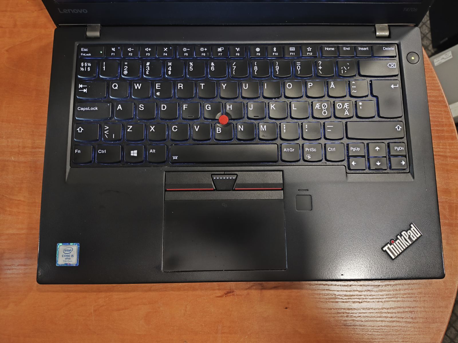 Lenovo Thinkpad T470s 14.0 Fhd Ips Touch i5-7300U 16GB 256GB SSD Dvi baterijos -22/67% - Image 2