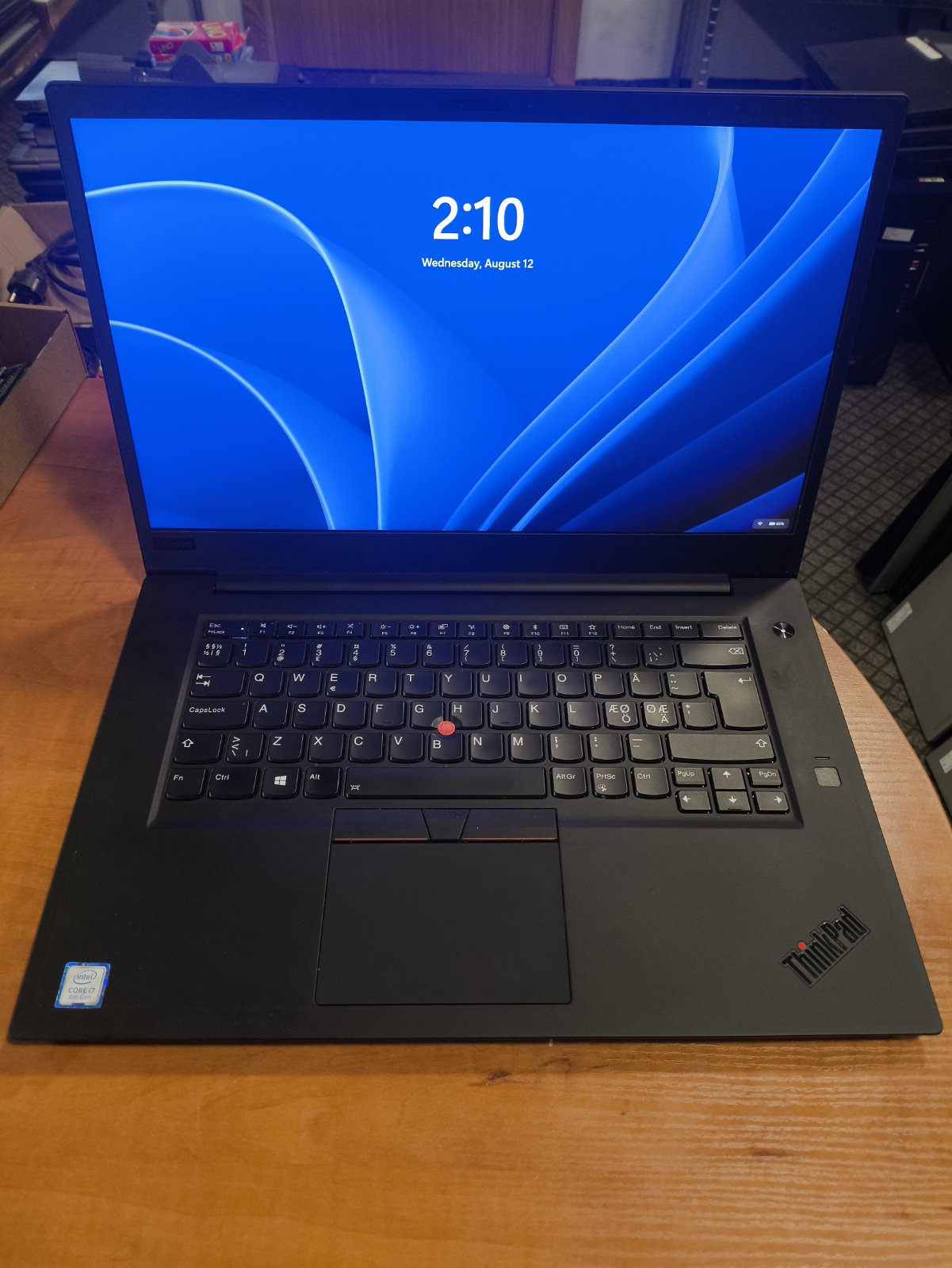 Lenovo ThinkPad P1 Gen 1 15.6 FHD Ips i7-8750H 32GB 1TB SSD P1000 4GB 0%