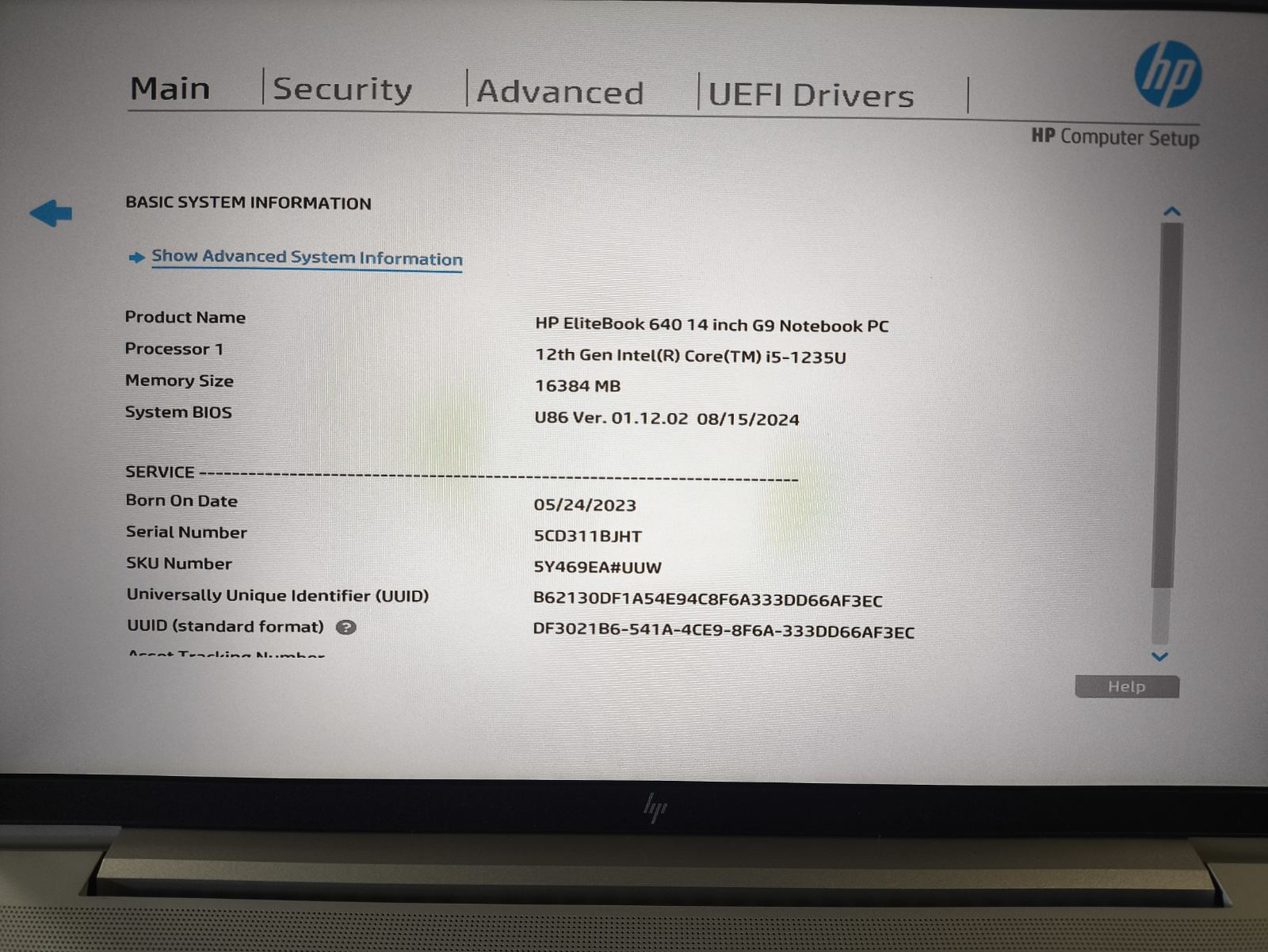 HP Elitebook 640 G9 14.0 FHD IPS i5-1235u 16gb 256gb SSD 23% - Image 4