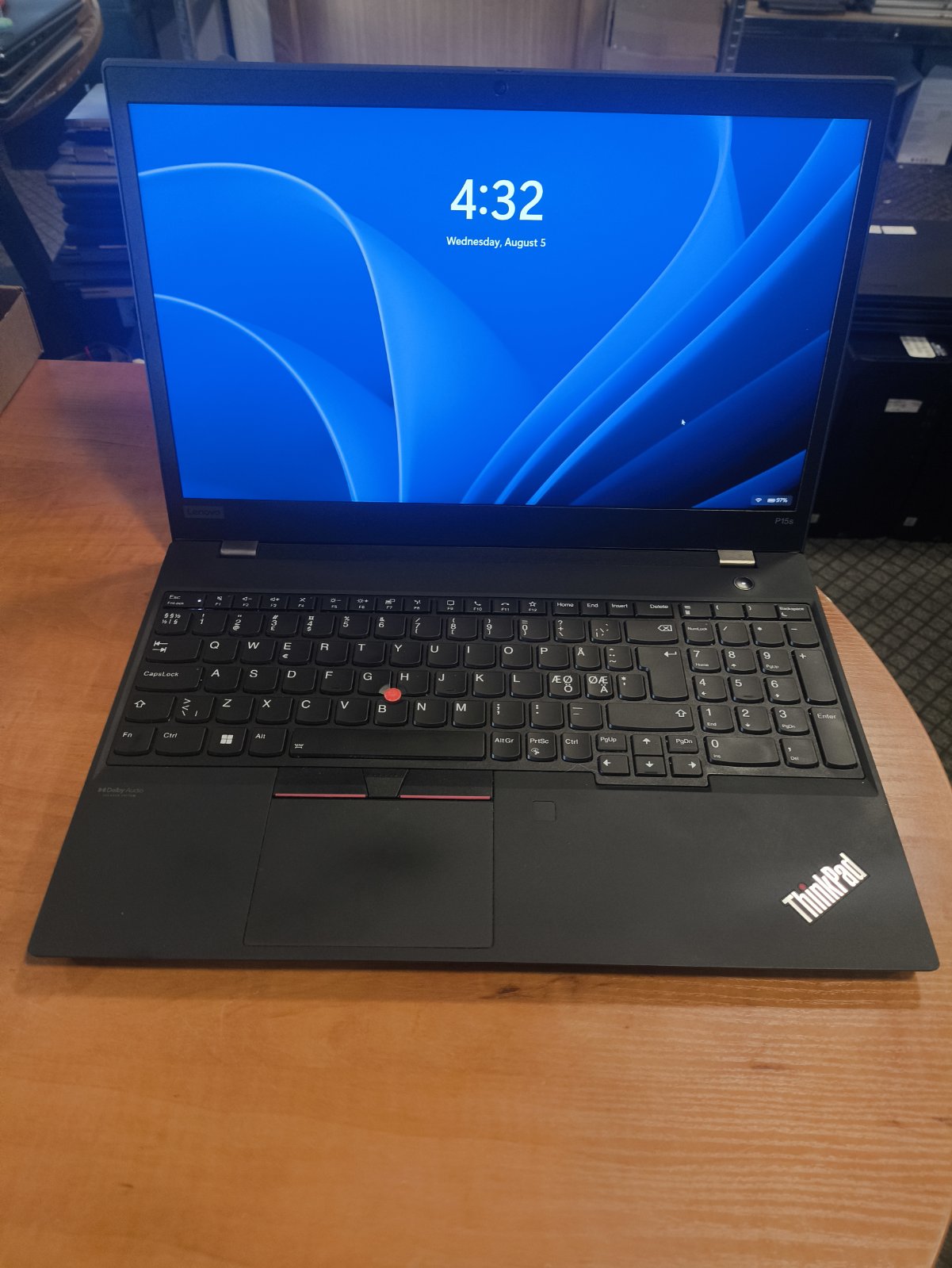 Lenovo Thinkpad P15S Gen 2 15.6 FHD IPS i7-1165G7 16GB 512GB SSD Nvidia Quadro T500 4GB 12%