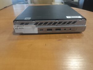 1vnt HP EliteDesk 800 G4 Mini PC i5-8500T 1*16GB 2400MHz 1*256GB SSD NMVe, Display port 3vnt, Wifi YRA, C Grade su kosmetiniu defektu