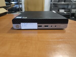 HP ProDesk 400 G4 i3-8100T 8GB 256GB Mini PC 2vnt Display port jungtys