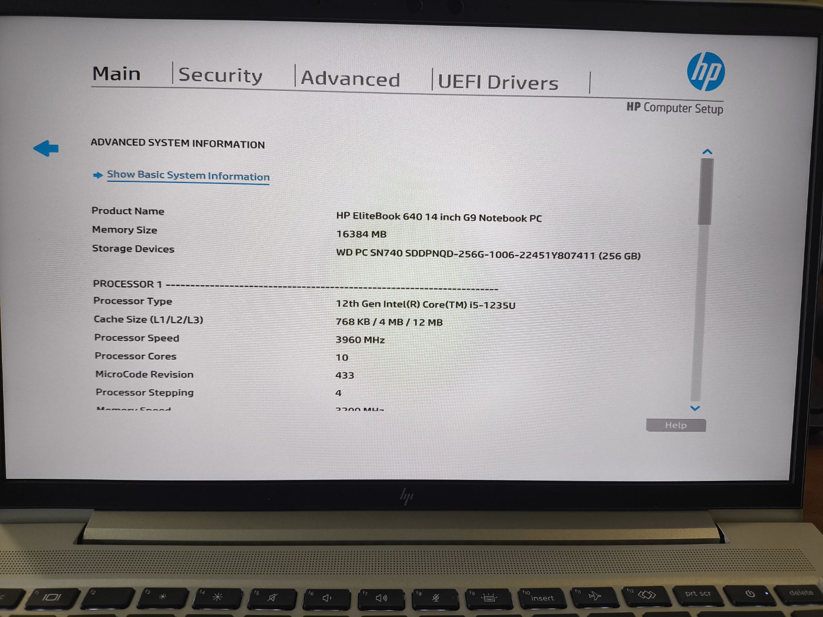 HP Elitebook 640 G9 14.0 FHD IPS i5-1235u 16gb 256gb SSD 31% - Image 5