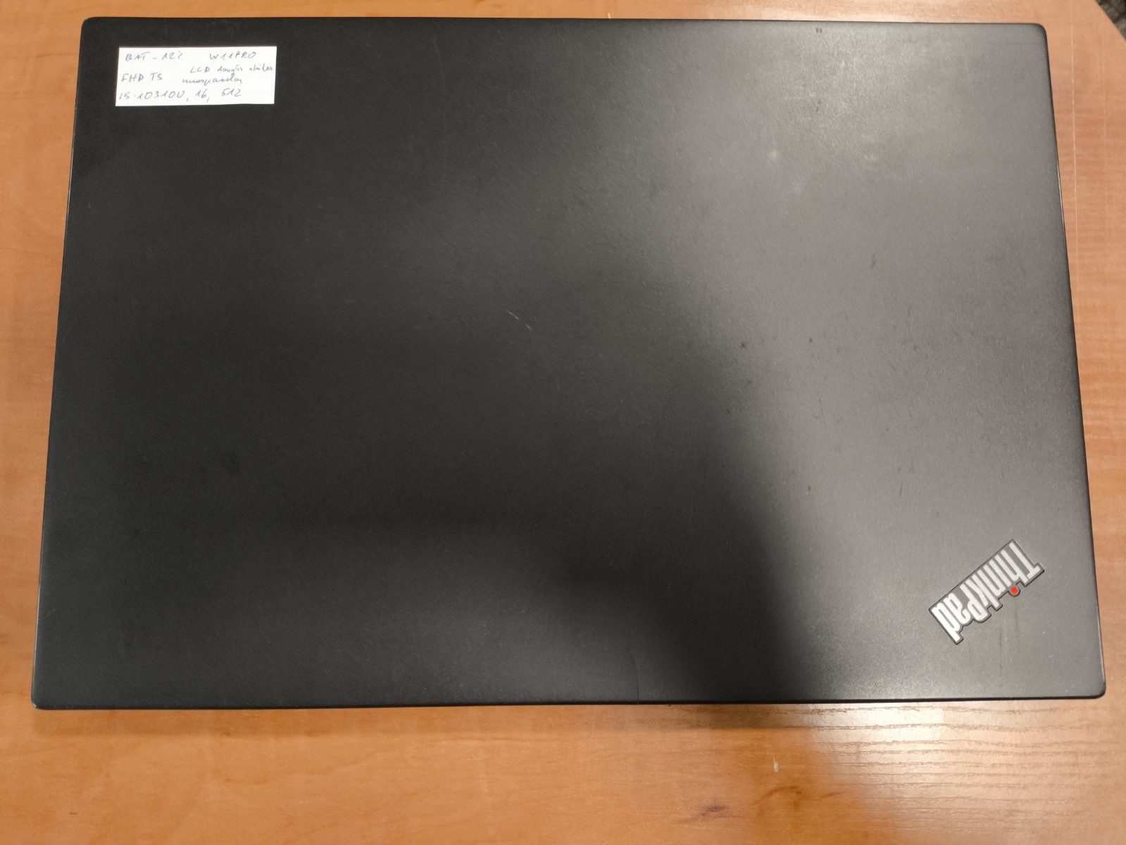 Lenovo ThinkPad T14s Gen1 14.0 FHD IPS Touch i5-10310U 16gb 512gb 12% USA Klaviatūra, - Image 3