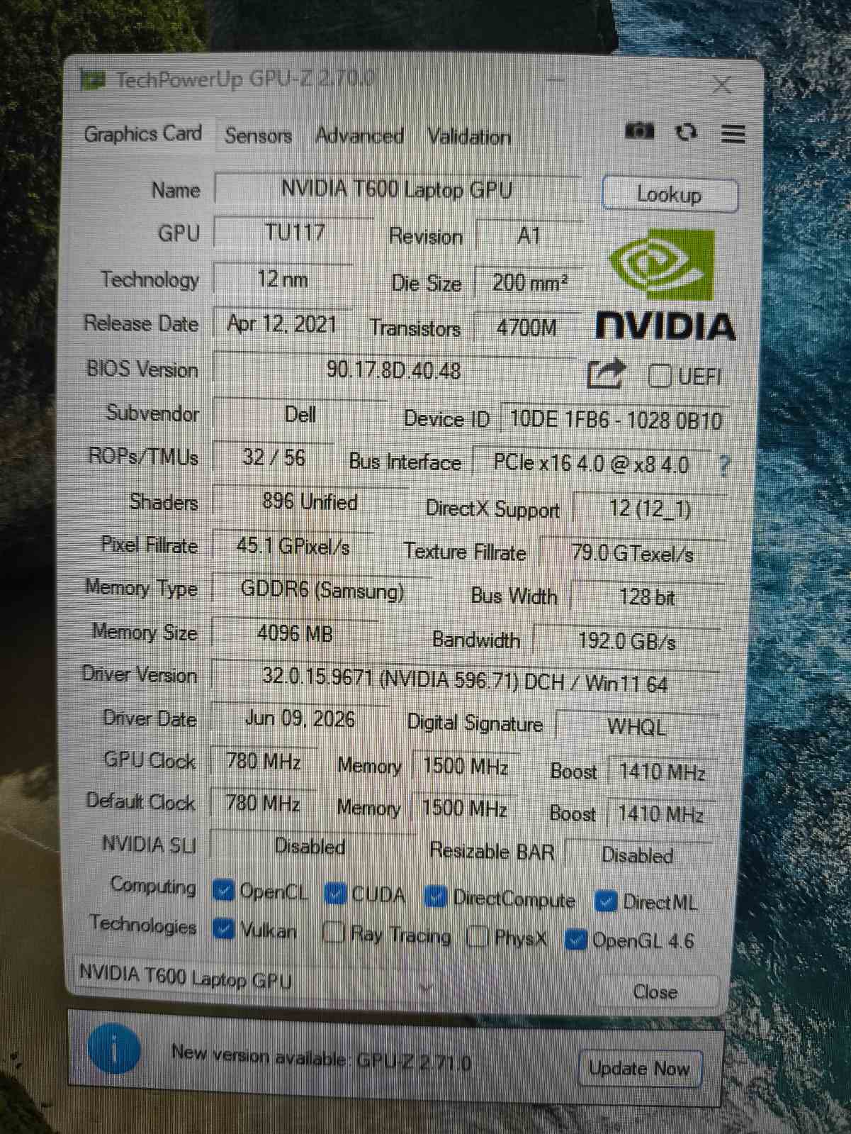 Precision 3571 15.6 FHD IPS i7-12700H 1*32GB DDR5 4800MHz, 512GB SSD, Quadro T600 4GB, 5% 97WH - Image 6