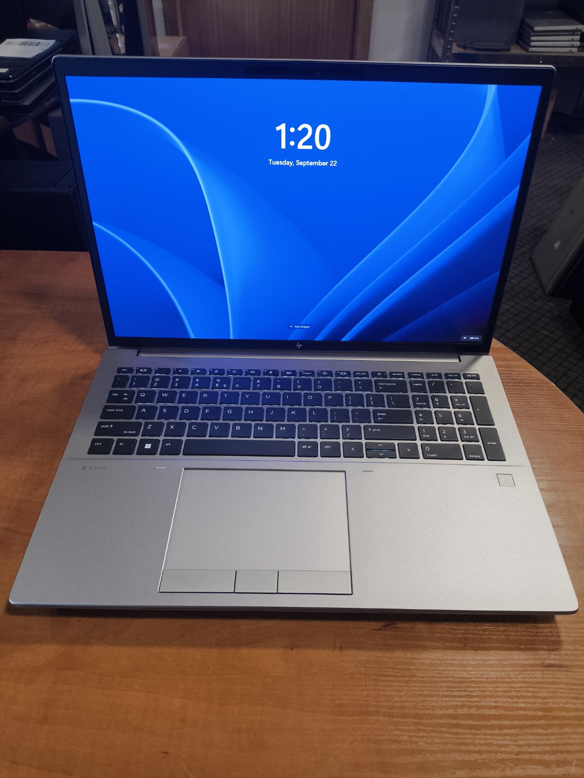 HP ZBook Fury 16 G9 16.0 FHD+ IPS 400 Nit Intel i7-12850HX 64GB 512GB SSD NVIDIA RTX A5500 16GB, 26% USA Klaviatūra
