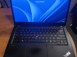 Lenovo Thinkpad T14s Fhd Ips 400 Nit ekranas Ryzen 7 4750u 32gb 1TB SSD 20%, USA klaviatūra, minimalūs kosmetiniai trūkumai ekrane