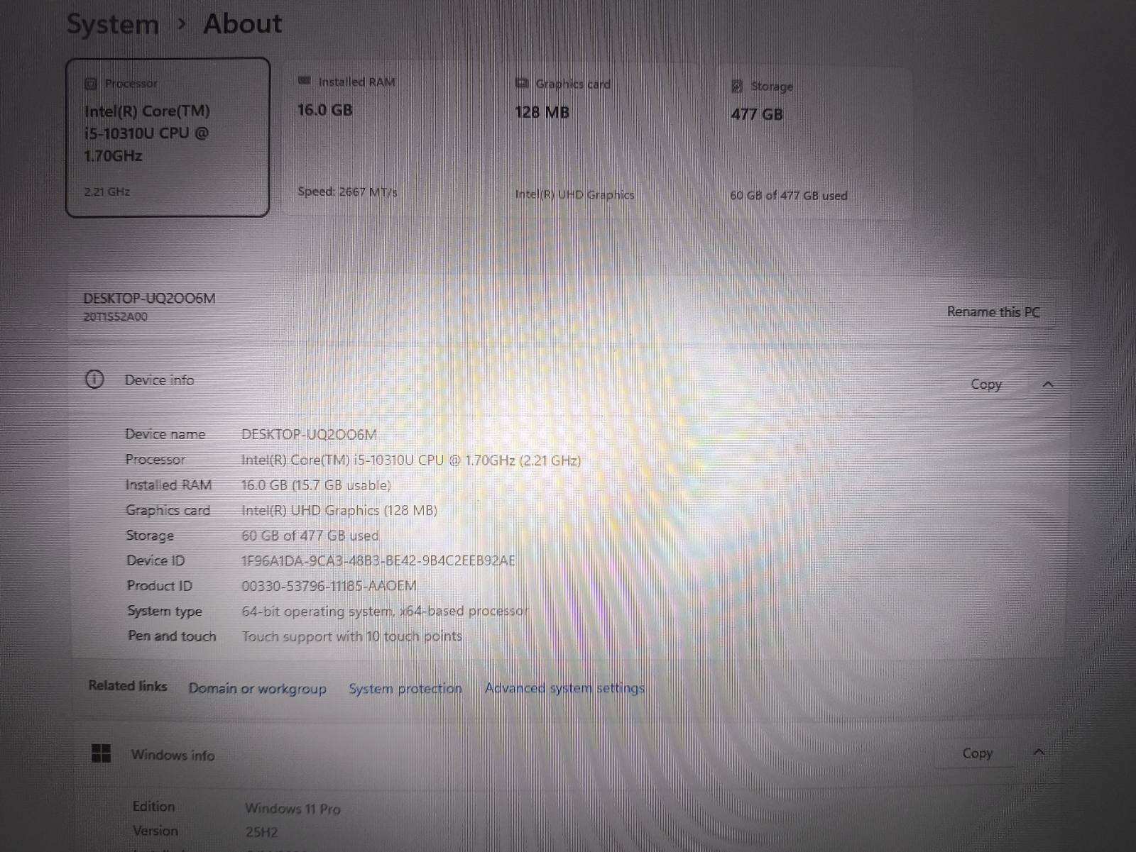 Lenovo ThinkPad T14s Gen1 14.0 FHD IPS Touch i5-10310U 16gb 512gb 12% USA Klaviatūra, - Image 4