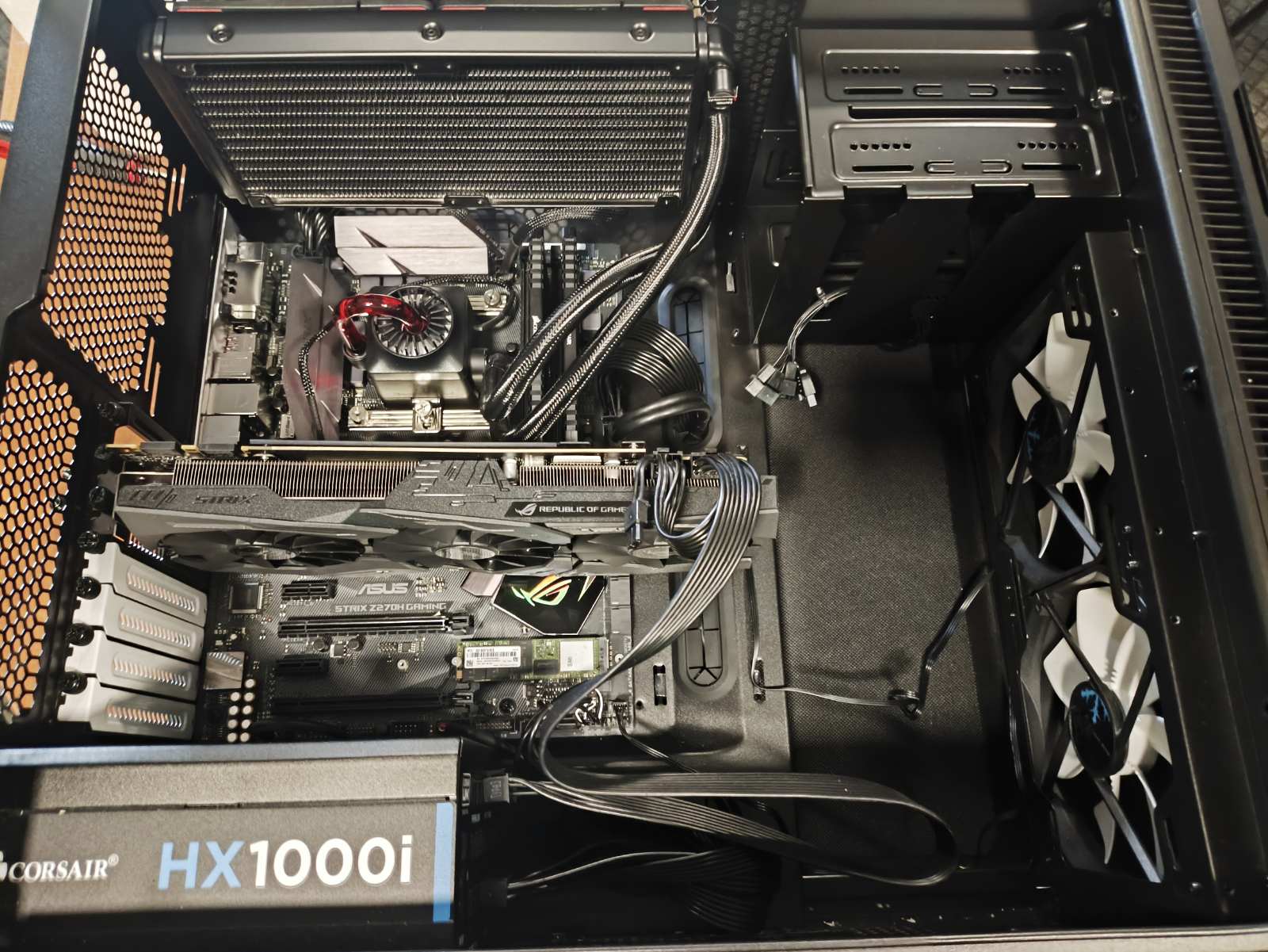 Old High End gamming PC i7-7700 16GB ( 2*8GB ), 256GB SSD NMVe, GTX 1080 8GB, Modulinis 1000W PSU Corsair, CORSAIR AUŠINIMAS SKYSČIU ! - Image 9
