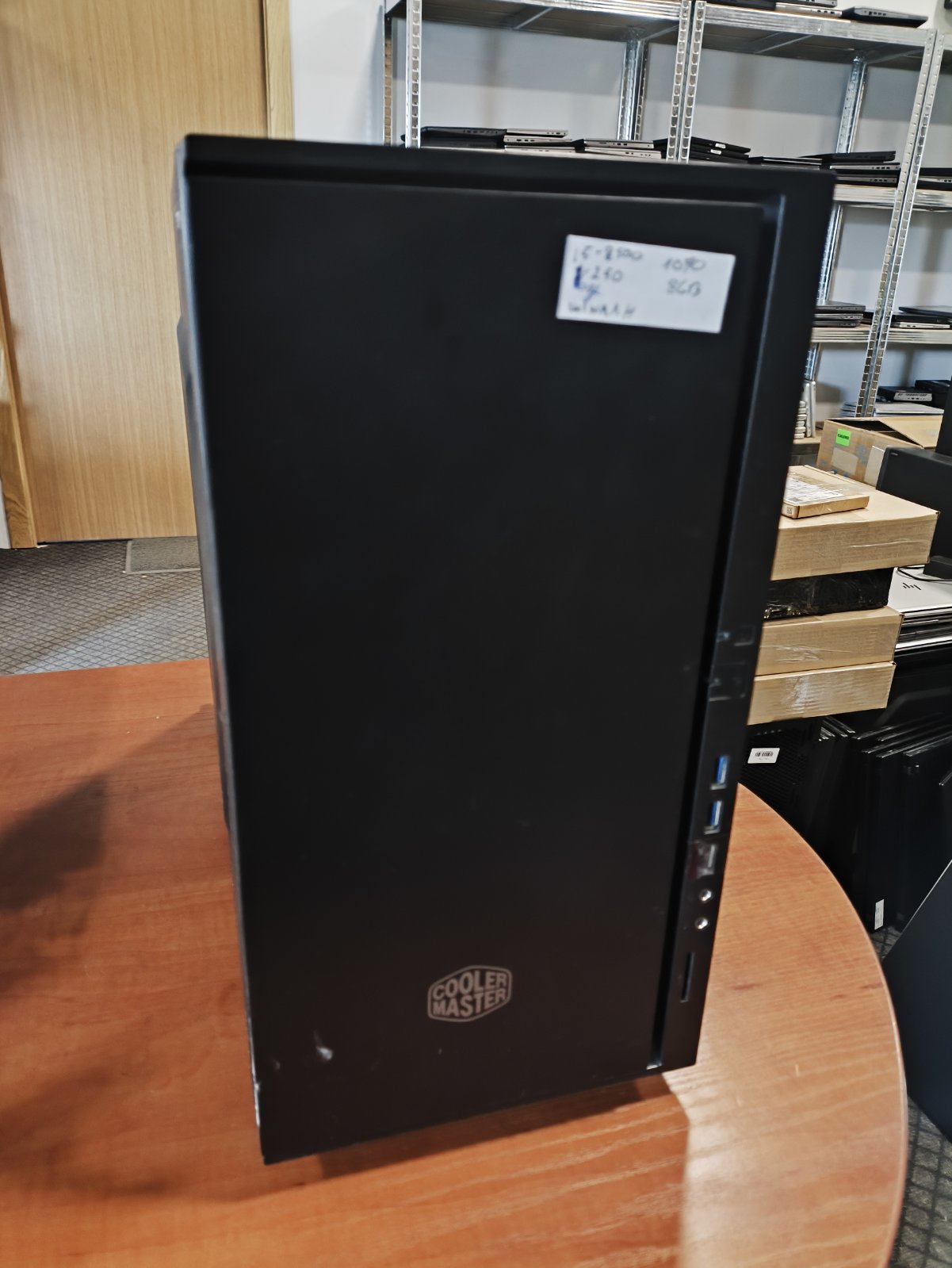 Gamming PC i5-8500 16GB 250GB SSD GTX 1070 8GB ROG Strix, 500W Coller Master PSU