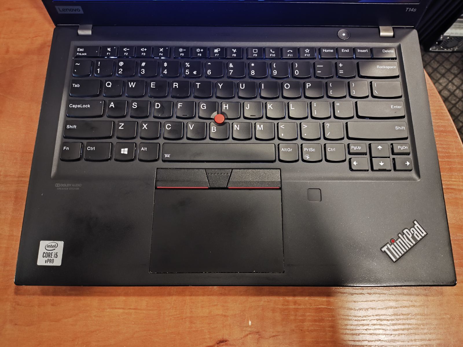 Lenovo ThinkPad T14s Gen1 14.0 FHD IPS Touch i5-10310U 16gb 512gb 14% USA Klaviatūra - Image 2