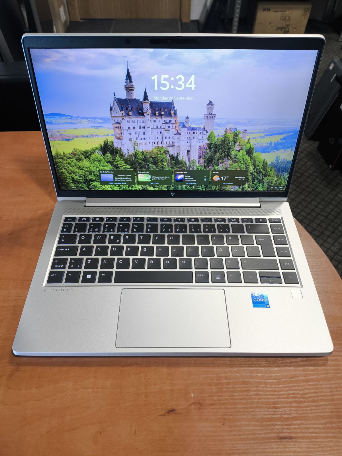 HP EliteBook 640 G10 14.0 FHD IPS i5-1335U 16GB 256GB SSD 14%, Windows 11 pro suinstaliuota