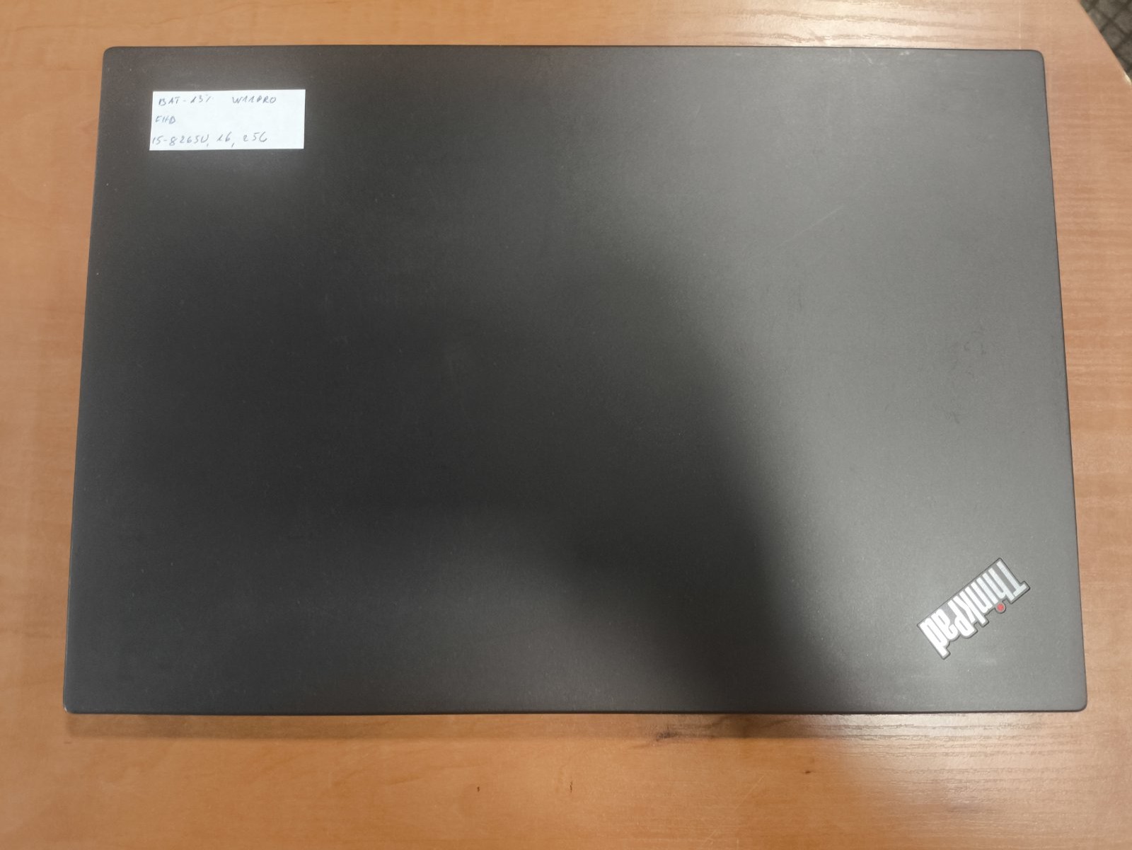 Lenovo ThinkPad T490S 14.0 FHD IPS, I5-8265u, 16GB, 256GB 13%, USA Klaviatūra + Užklijuota RU lipdukai - Image 3