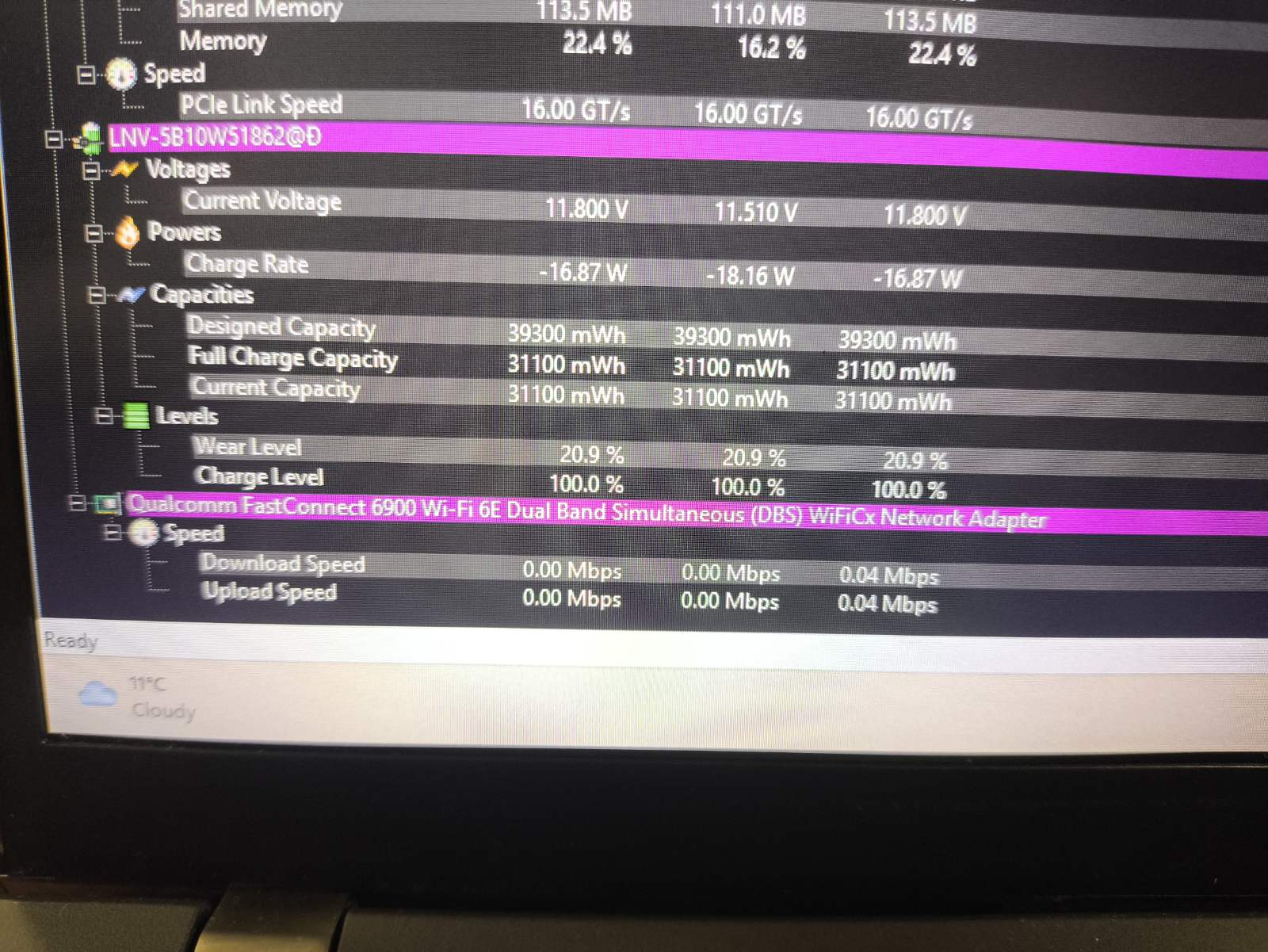 Lenovo Thinkpad T14 Gen 3 14.0" FHD+ IPS Ryzen 7 PRO 6850U, 16GB, 256GB SSD, 21% - Image 6