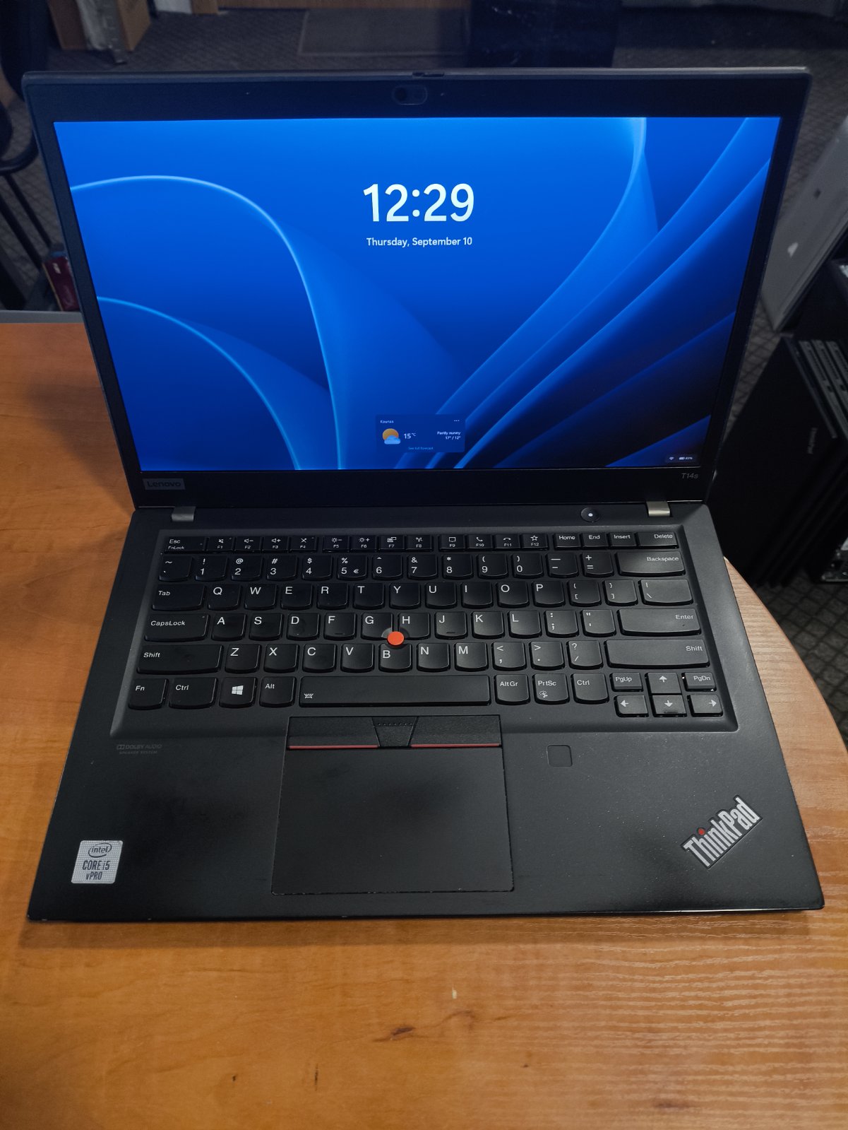 Lenovo ThinkPad T14s Gen1 14.0 FHD IPS Touch i5-10310U 16gb 512gb 14% USA Klaviatūra