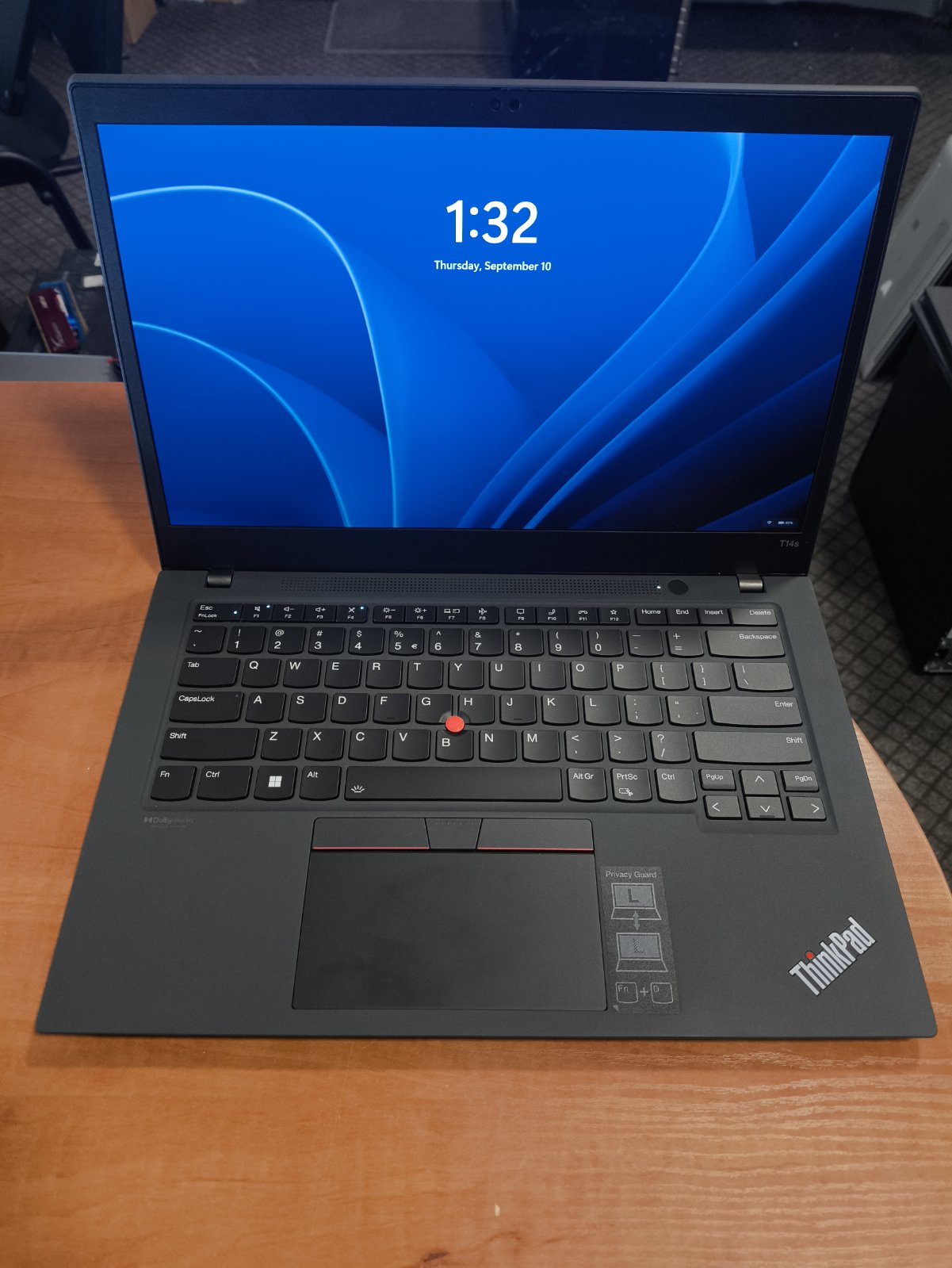 Lenovo ThinkPad T14S 2nd Gen 14.0 Fhd IPS Touch 500 Nit i5-1145G7 16GB RAM 512GB SSD, 6% USA Klaviatūra