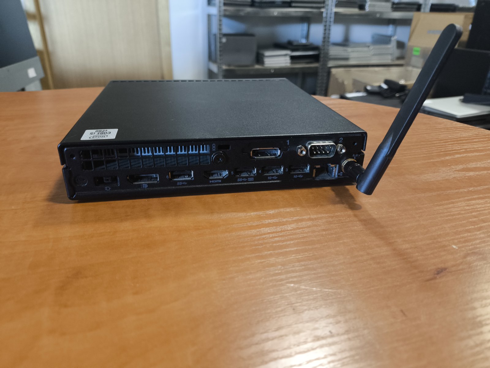 Mini Pc Lenovo ThinkCentre M80q i5-10500T 8GB 256GB SSD HDMI, Display port 2vnt, Com Port, Wifi Windows 11 Pro suinstaliuota - Image 2