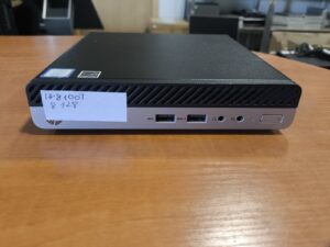 HP ProDesk 400 G4 i3-8100T 8GB 256GB Mini PC 2vnt Display port jungtys 1vnt VGA