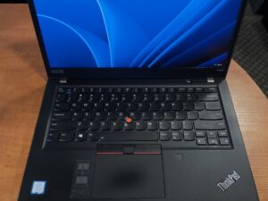 Lenovo ThinkPad T490S 14.0 FHD IPS, I5-8265u, 16GB, 256GB 15%, USA Klaviatūra