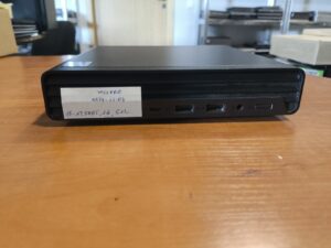 Elite Mini 800 G9 Mini PC i5-12500T 16GB DDR5 512GB SSD Wifi, Garantija iki 2027-12-04 A Grade, 2vnt HDMI, 2vnt Display port jungtys