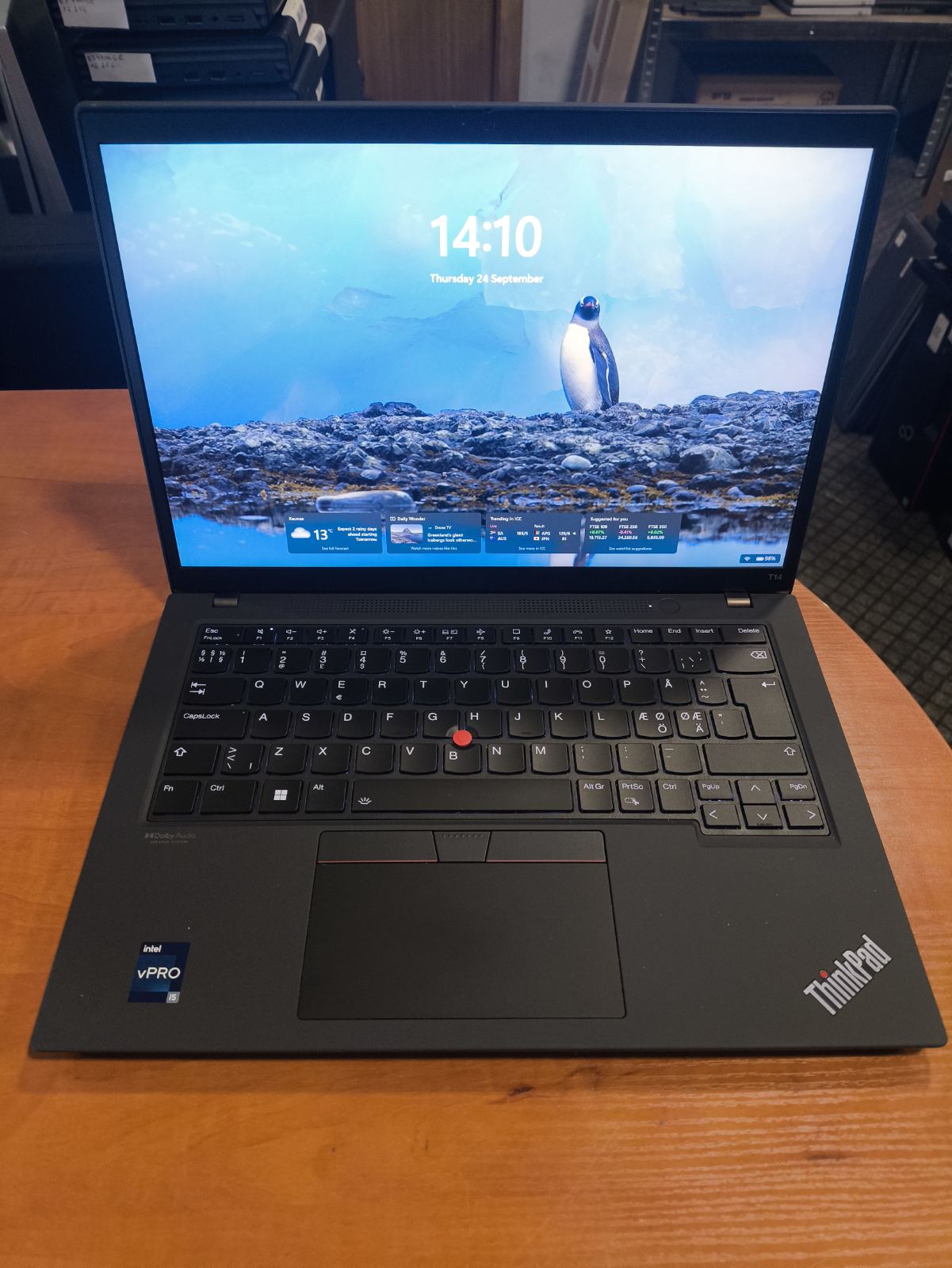 Lenovo ThinkPad T14 Gen3 14.0 Fhd Ips i5-1245u 16gb 256gb 14%