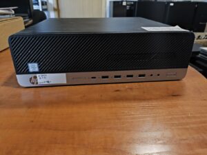 HP EliteDesk 600 G4 SFF i5-8500 8GB 256GB SSD, Windows 11 Pro Suinstaliuota