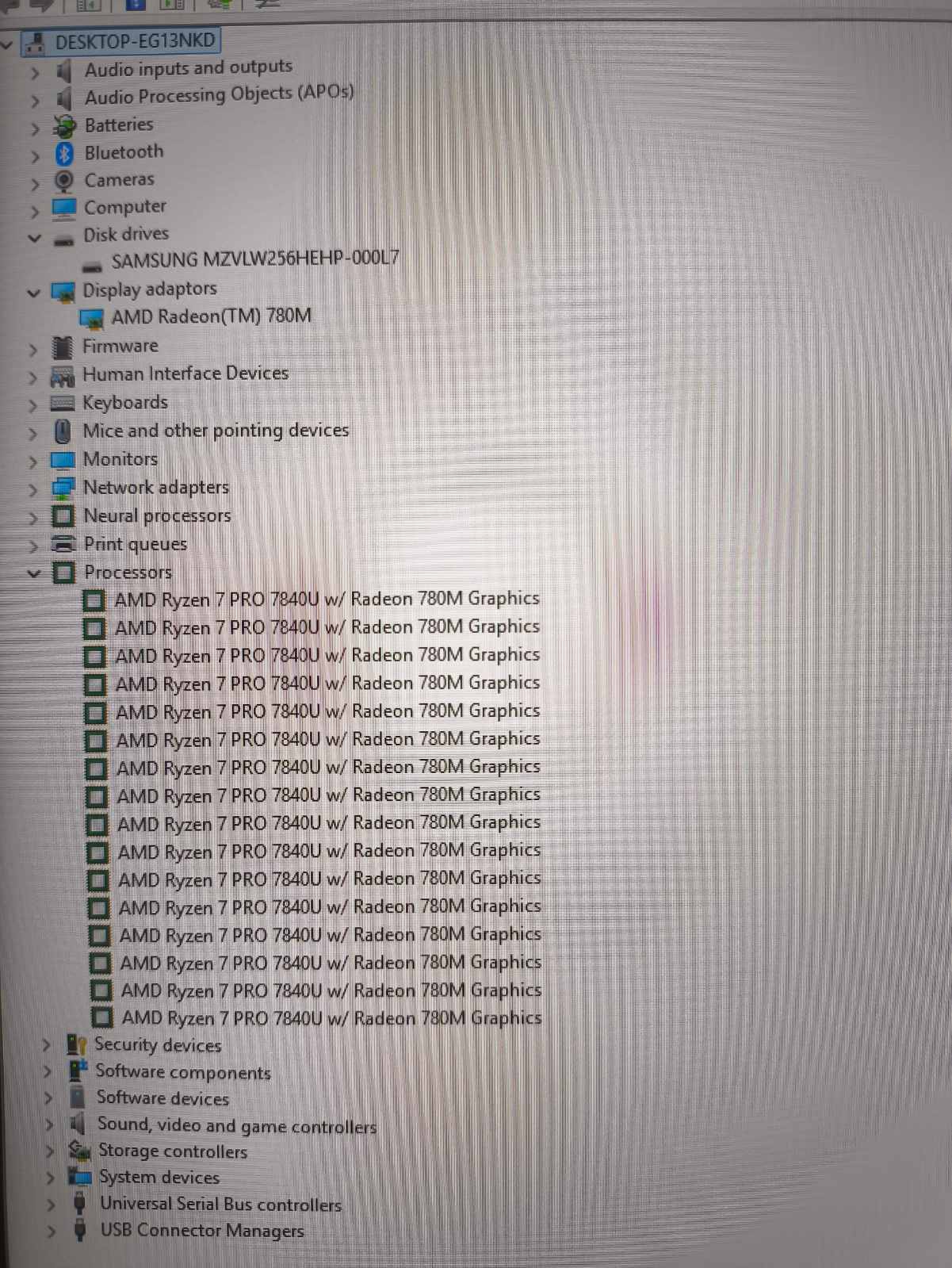 Lenovo Thinkpad T14 Gen 4 FHD+ IPS Ryzen 7 7840U 16GB 256GB SSD 1% - Image 5