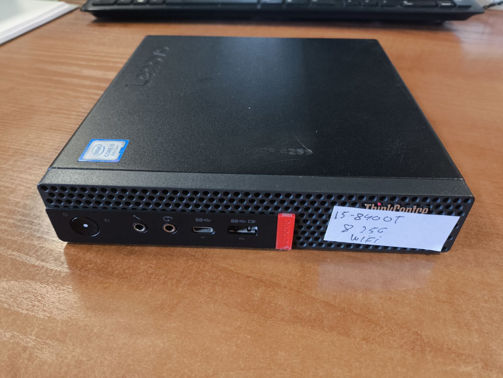 Mini Pc Lenovo M720q i5-8400t 8gb 256gb HDMI, DP, VGA, WiFi, Com Port