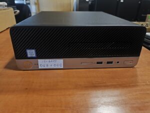 HP ProDesk 400 G4 SFF i5-6500 Be RAM ir Be SSD 1vnt Display port, 1vnt VGA
