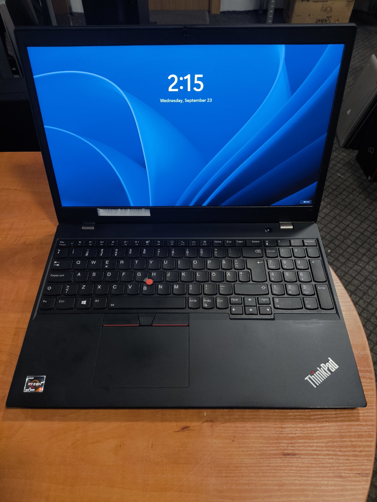Lenovo Thinkpad L15 Gen 1 14.0 FHD IPS AMD Ryzen 5 4500U 8gb 256gb 8%