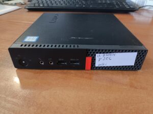 Lenovo M710Q USFF Mini PC i5-7400T 8GB 256GB SSD, 2vnt Display port jungtys + 1 VGA + 1 Com port WIFI YRA