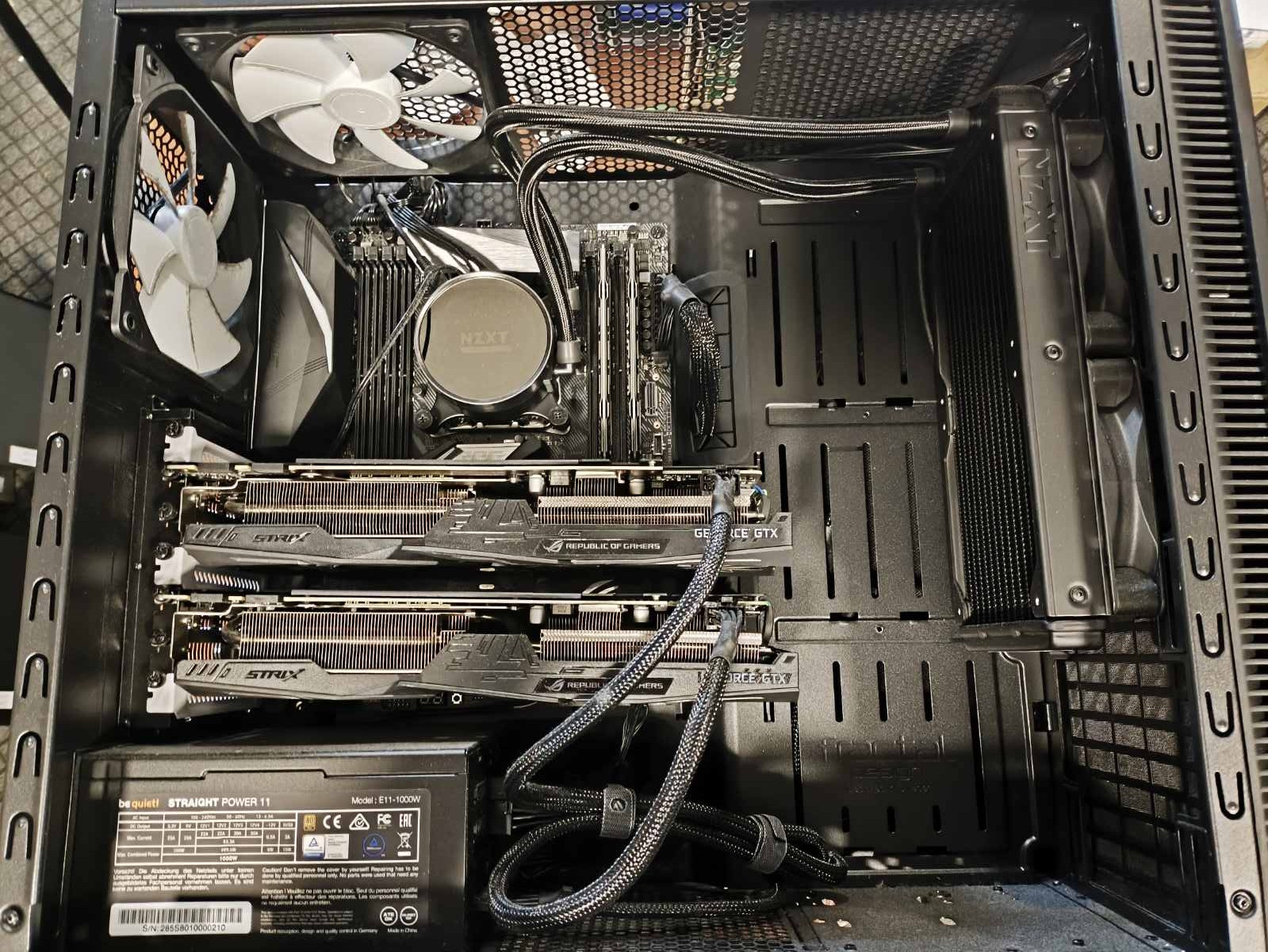 Old High End gamming PC i7-7740X 16GB ( 2*8GB ), 512GB SSD NMVe, GTX 1070 Ti8GB SLI , Modulinis 1000W PSU be quiet, AUŠINIMAS SKYSČIU ! - Image 3