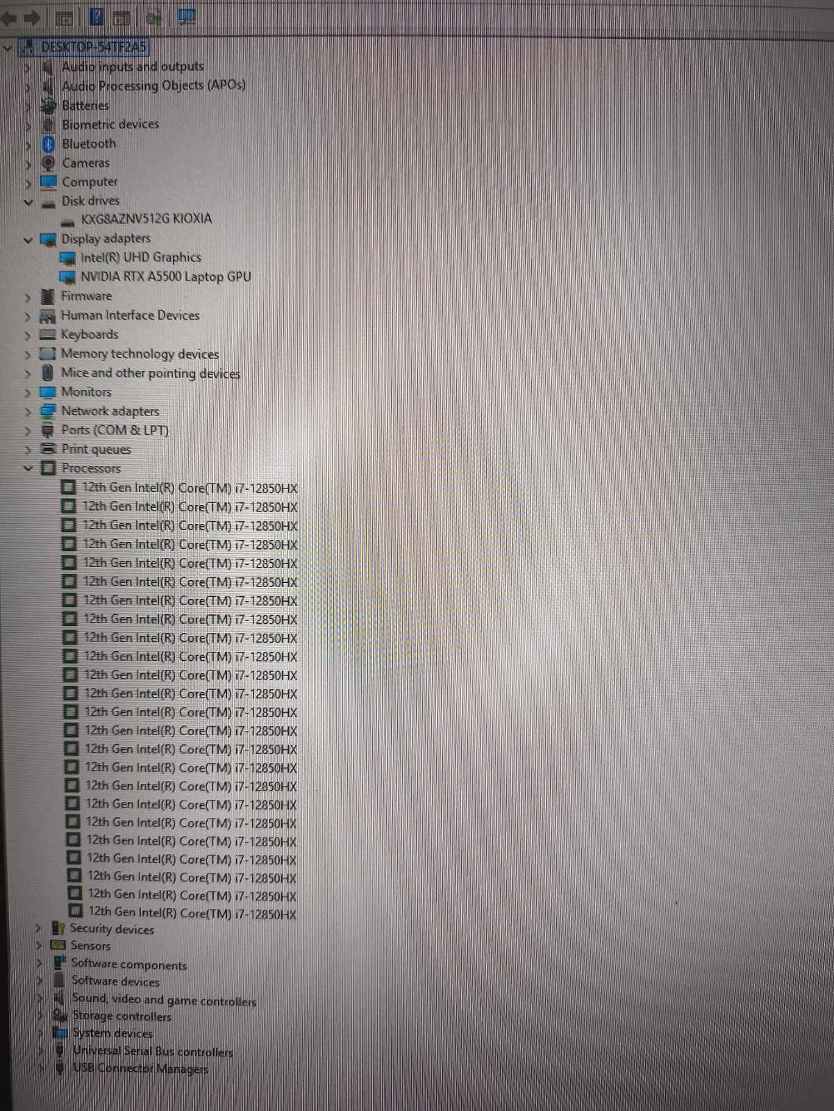 HP ZBook Fury 16 G9 16.0 FHD+ IPS 400 Nit Intel i7-12850HX 64GB 512GB SSD NVIDIA RTX A5500 16GB, 26% - Image 5