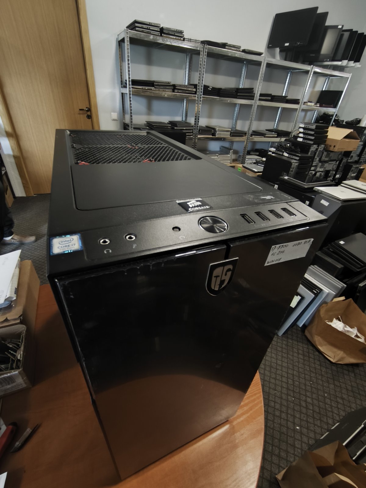 Old High End gamming PC i7-7700 16GB ( 2*8GB ), 256GB SSD NMVe, GTX 1080 8GB, Modulinis 1000W PSU Corsair, CORSAIR AUŠINIMAS SKYSČIU ! (Kopija) - Image 2