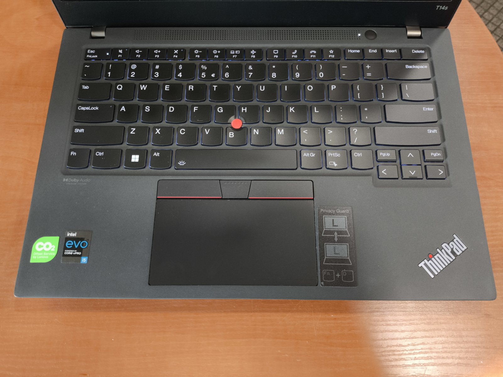 Lenovo ThinkPad T14S 2nd Gen 14.0 Fhd IPS Touch 500 Nit i5-1145G7 16GB RAM 512GB SSD, 17% USA Klaviatūra - Image 2