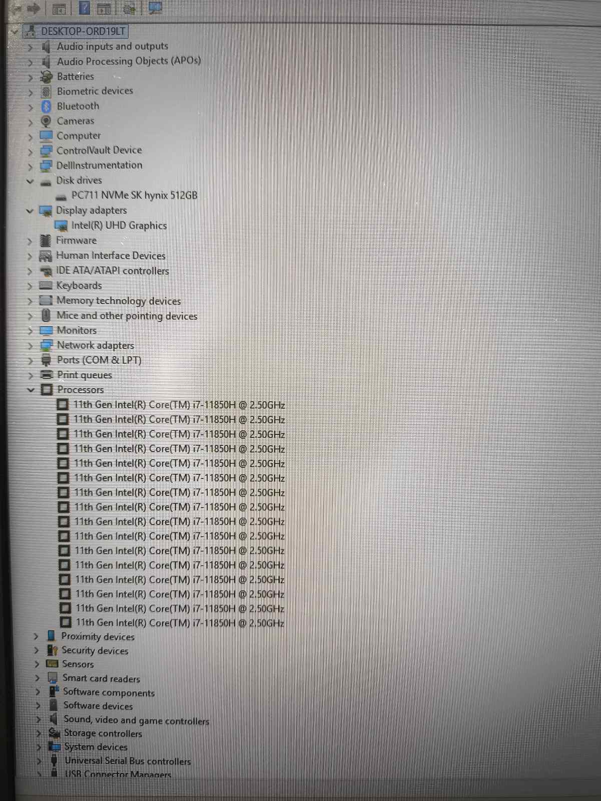 Dell Latitude 5521 15.6" FHD IPS Touch i7-11850H 16GB 512GB SSD 26% - Image 5