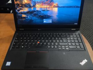 LENOVO ThinkPad P53 15.6 4K IPS i9-9880H 32GB 500GB SSD RTX 4000 8GB 16%