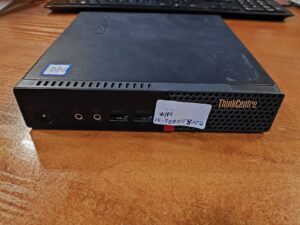 Lenovo M910Q USFF Mini PC i5-7500T 8GB 128GB SSD Wifi yra, 2vnt Display port jungtys